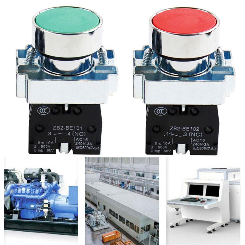 Push Button Switch Industrial Switch Versatile Contact Configuration Plastic And Metal Construction Machine Control