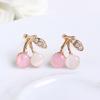 Pendientes Colgantes de Cereza Creativos de Moda - Estilo Europeo y Americano