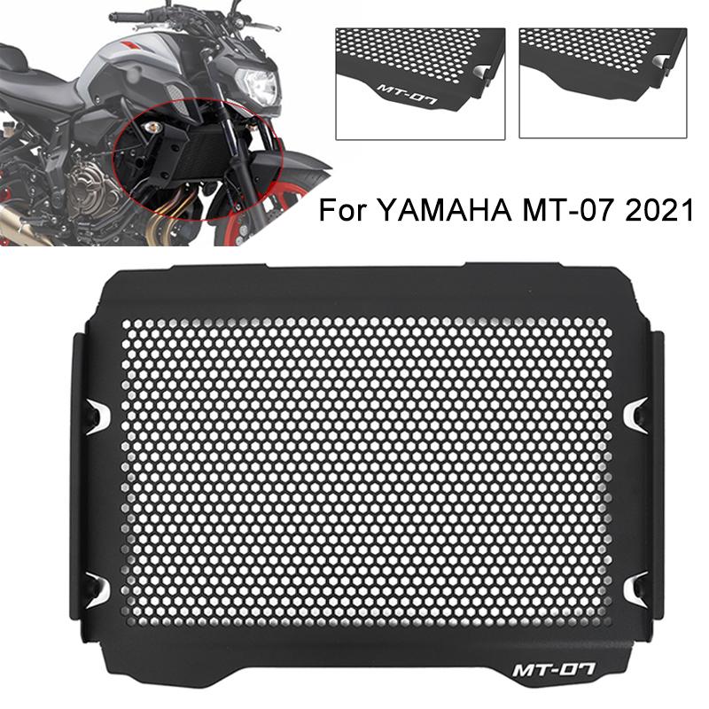 MT07 Radiator Grille Guard Cover For Yamaha MT-07 MT 07 mt07  Engine Fuel Tank Protection Motorcycle Accessories