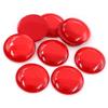 10pcs/lot 25mm Multi Mixed Color Flat Back Resin Cabochons Cameo Fit 25mm Cameo Base Domed Jewelry Accessories Supplies