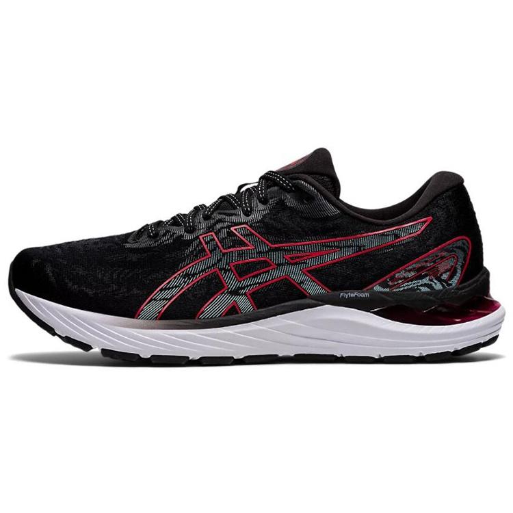 ASICS Gel-Cumulus 23 Black Electric Red Men s 1011B012-017 EU 46