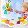Suction Cup Toy Baby, Pack of 3 Sensory Funny Cartoon Water Toys for Children Toddler Baby From 18 Months