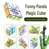 Foldable Panda Rubik’s Cube: 3D Geometric Deformation and Mind Development Toy for Kids