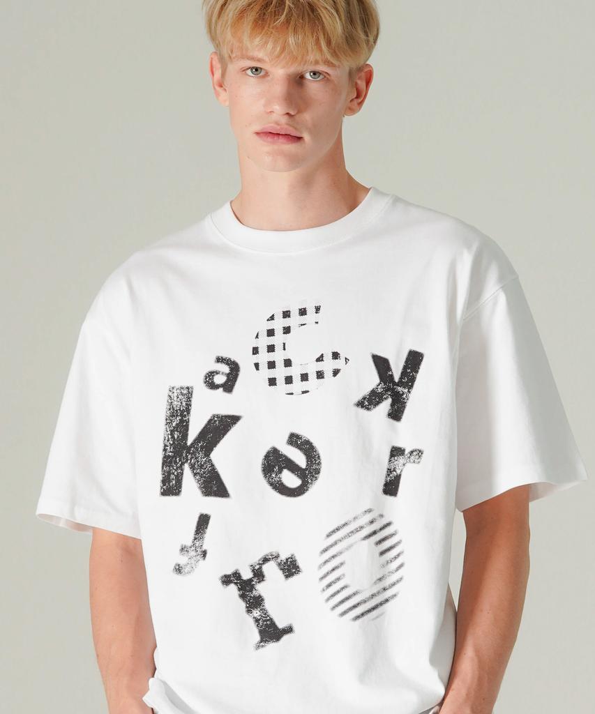 WV PROJECT Cocker Short Sleeve T-Shirt White Hsst7801