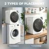 5kg Vented Tumble Dryer, 1000W Compact Tumble Dryer with 5 Drying Modes, Stainless Steel Tub, White
