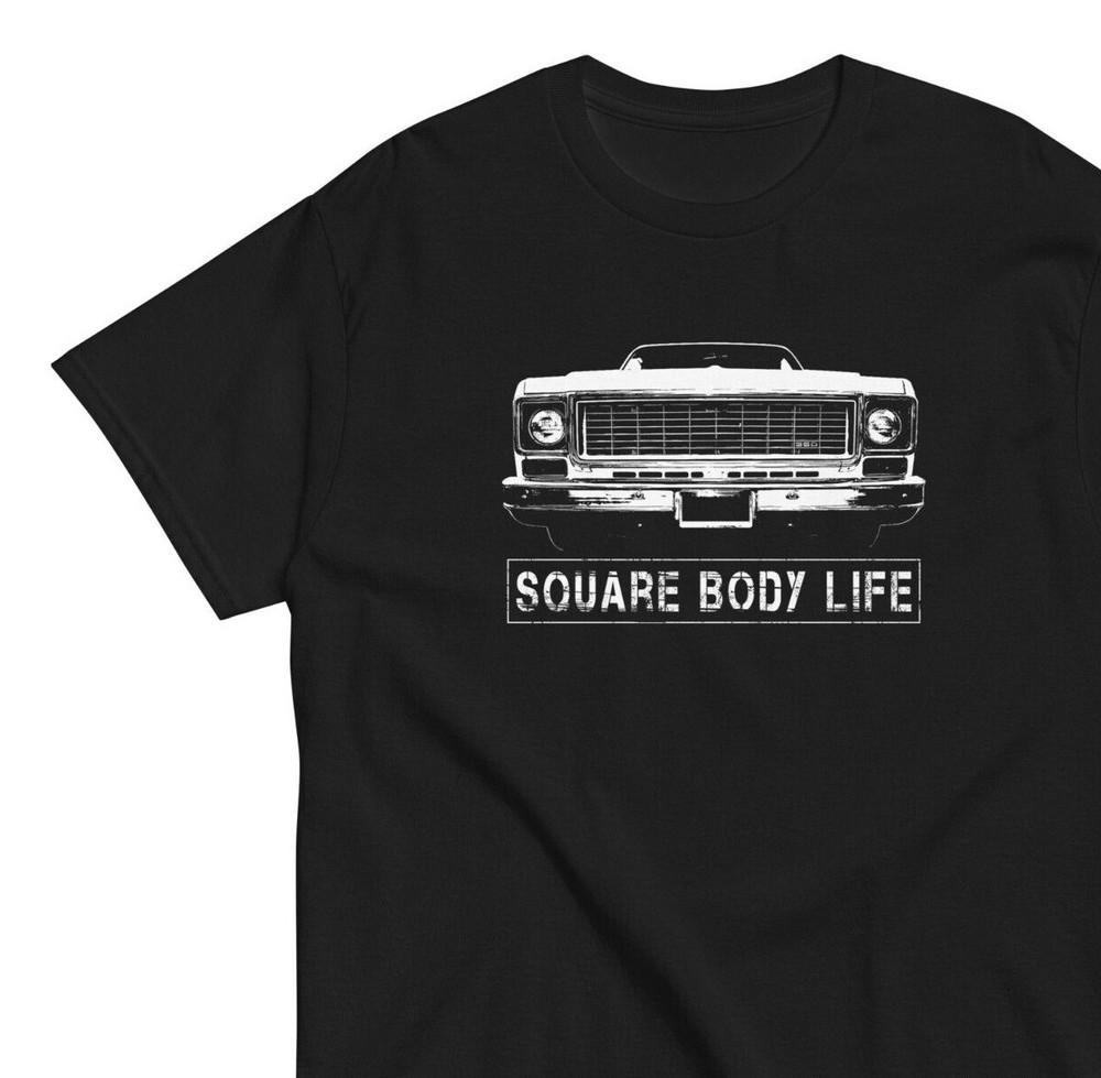 73-75 Square Body T-Shirt SBL Squarebody Shirt, Gift idea Classic Truck Lover Unisex T-Shirt S