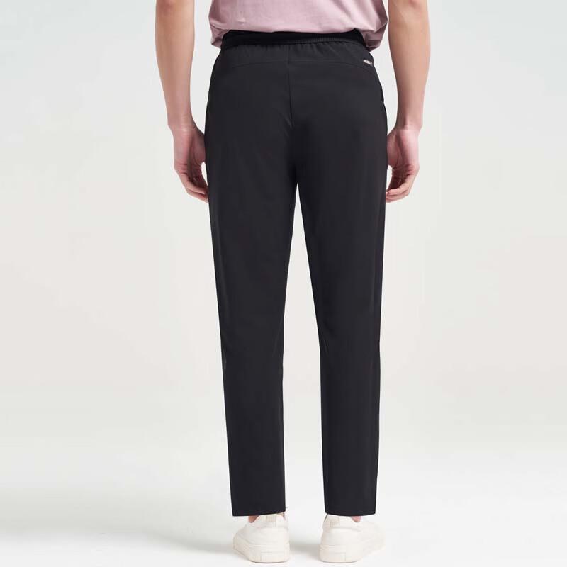 TRIES Men's Elastic Waist Stretch Casual Sports Pants