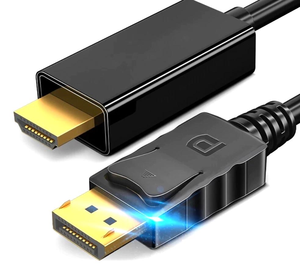 Displayport To Hdmi 4K Dp-Hdmi Cable 1.8M