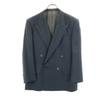 Burberrys 90s Made In Japan Old Double Tailored Jacket A5 Charcoal Navy Men's Used