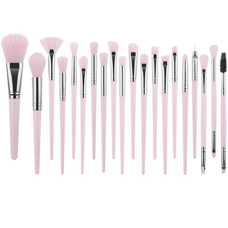 20 makeup brushes, set brushes, soft loose powder brushes, eyeshadow brushes, concealer brushes, multi-color makeup tools