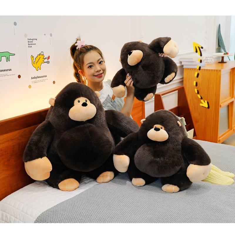 Gorilla Animal Plush Toy Cartoon Stuffed Doll Room Sofa Decoration Kids Gift