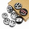 2026 Hot For Volkswagen VW 4pcs VW Wheel Center Hub Caps 56mm 65mm 66m 70mm 76mm Wheel Cover For VW Golf 4 5 6 7 Passat B5 B6 B7