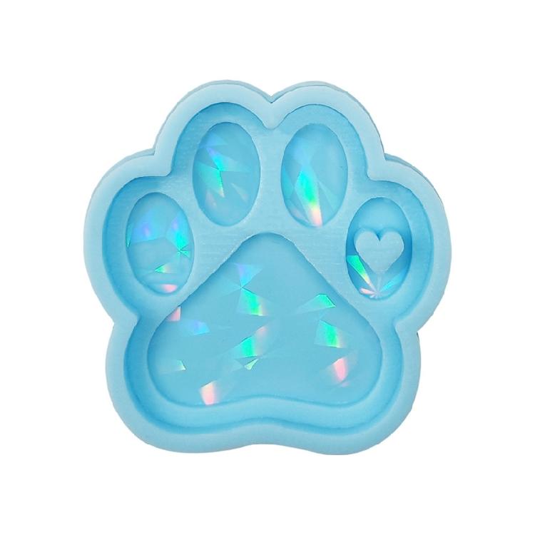 Jewelry Casting Mold,Silicone Pendant Resin Mold with Hole for DIY Keychain