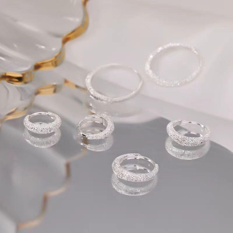 925 Sterling Silver Hoop Earrings: 2025 Modern Niche Design - Elegant & Luxurious for Women