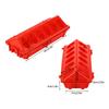 Flip Top Poultry Multipurpose 12 Holes Thickened Small Poultry Feeding Tray For Chicken Duckling Bird Pigeon