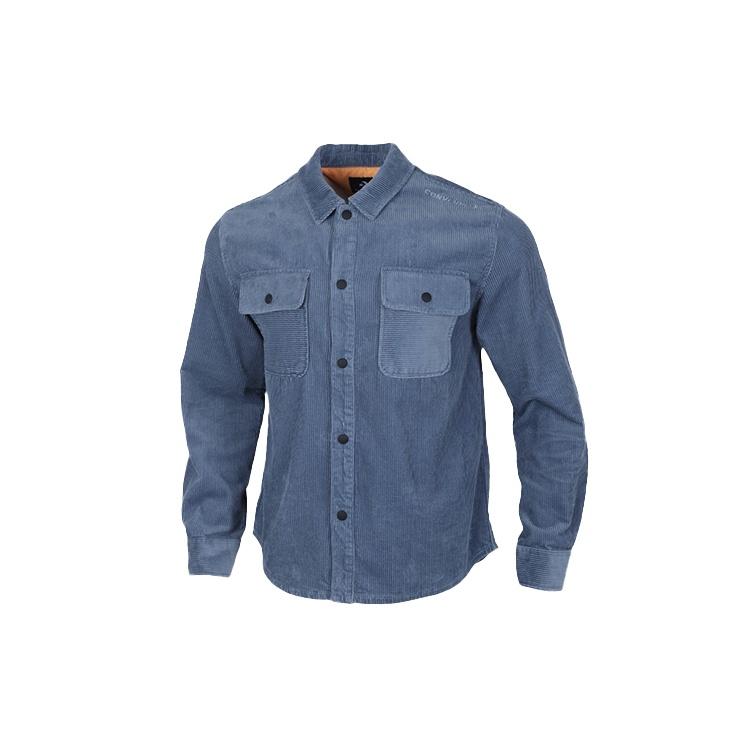 Converse Overhead Shirt Jacket Asia Sizing Lakeside Blue Men s 10019954-A06 M