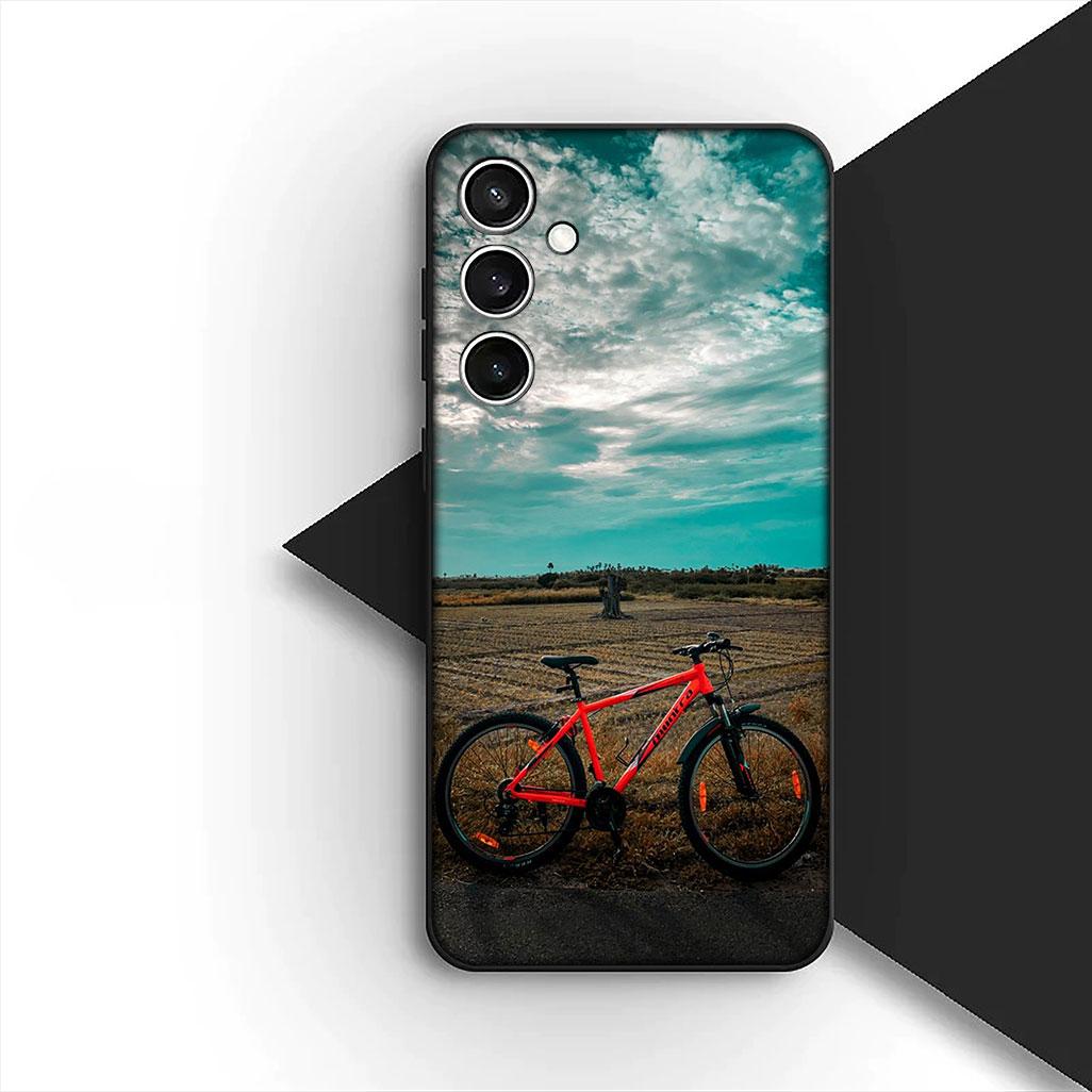 

Soft Cover for Motorola Moto Edge 70 60 Fusion NEO Pro G56 G96 G04 G05 20 G Stylus Casing Phone Case Art Mountain Bike Cycling Motorola Edge 20