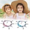 56 Pcs DIY Charm Bracelet Necklaces Jewelry Making Kit with Love Heart Box for Girls Women Valentines Birthday