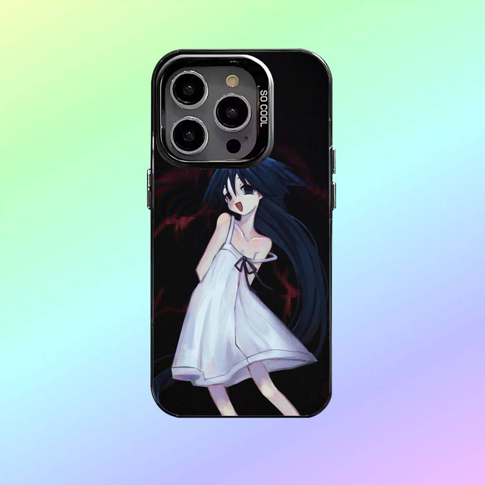 The Song Of Saya Saya No Uta Phone Case For iPhone17,16,15,14,13,12,11 Plus,Pro Max Colored Silver Phone Case