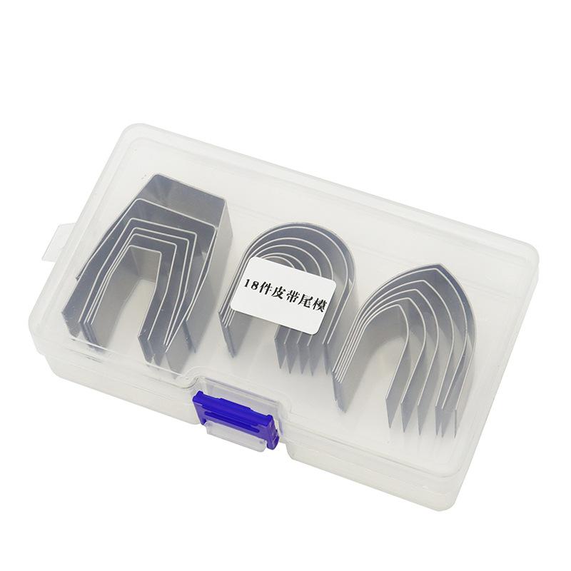 18 Leather Corner Punch Set, High Carbon Steel Circle Cutter Tool Kit  Cutting for Wallet Belt Purse Handmade DIY Leather Craft