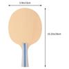 COOLHIYA Table Tennis Made of Suitable for Children and Interactive Training Racket, Lightweight, Non-Slip Grip, Basswood, Durable, Indoor/Outdoor