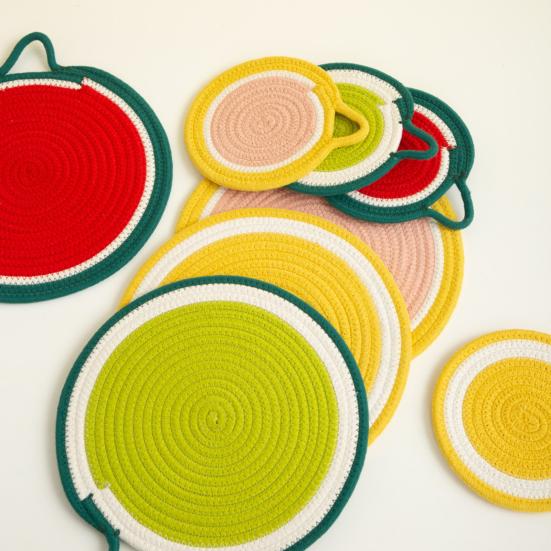 Mata odporna na Hot Pot, odporna na zużycie, wielokrotnego użytku, artykuły kuchenne, odporna na ciepło, do kuchenek Hot Pot, izolacja