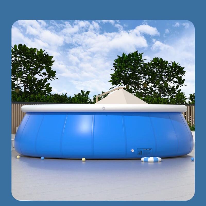 WEZHO Large Inflatable Outdoor Butterfly Pool
