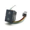 1Pc for Honda CRV URV AVANCIER CITY Dual Key Switch LED DRL Fog Light Radar Power On Off Camera Switch Button with Wire