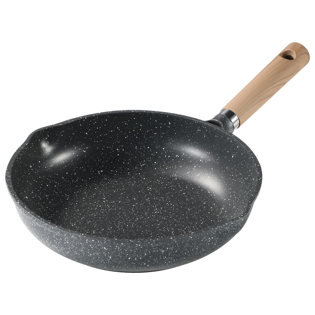 CAROTE COSY BLACK Series Frying Induction Gas Marble Incredibly Easy to Suitable for a Wide Range of Cooking Suitable for Fried Compatible with All