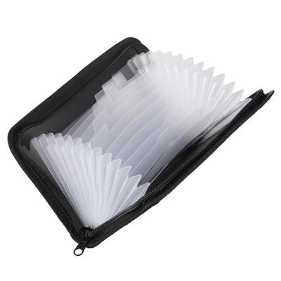 Durable And Stylish File Folder Organizer For Receipt Organization Multi- Organizer Plastic Clear Inner Page
