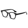  Fashion Men Round Glasses Anti Blue Light Rice Nail Women Eyeglass Fashion Luxury Retro Round Frame Computer Eyewear