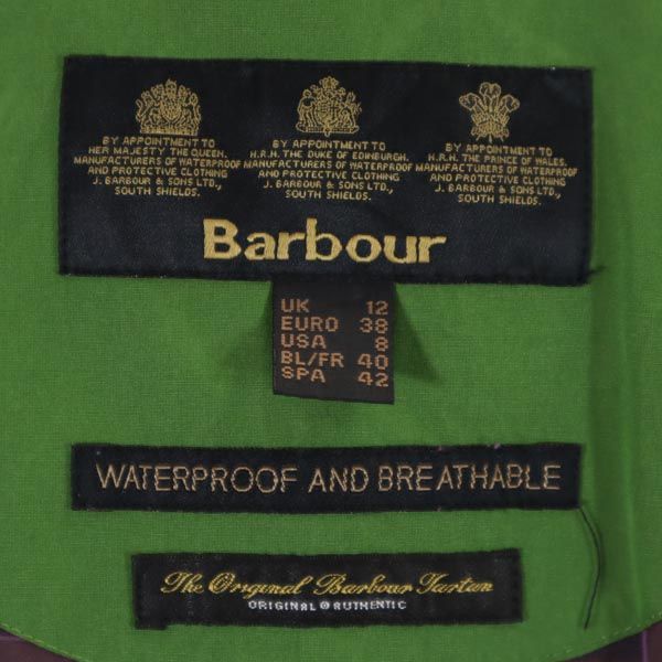 Barbour Jacke 38 Grün Systemmantel Damen Gebraucht