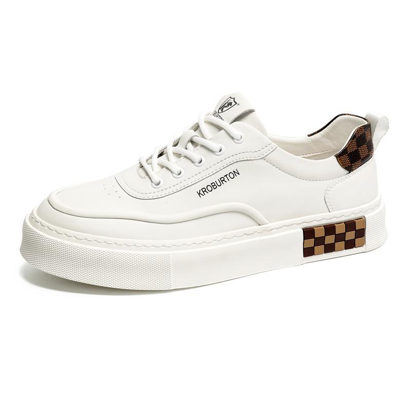 Klassische Board-Schuhe Frühling neu schlichter Stil Trend-Farbgebung Herren Freizeit-Board-Schuhe Studentenschuhe Pendler Herrenschuhe