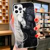 Animal Black Horse Cover Phone Case For iPhone 16 17 Air 15 14 Pro Max 16E Phone Case 13 Mini 12 11 7 SE 8 Print Pattern Fit Cas
