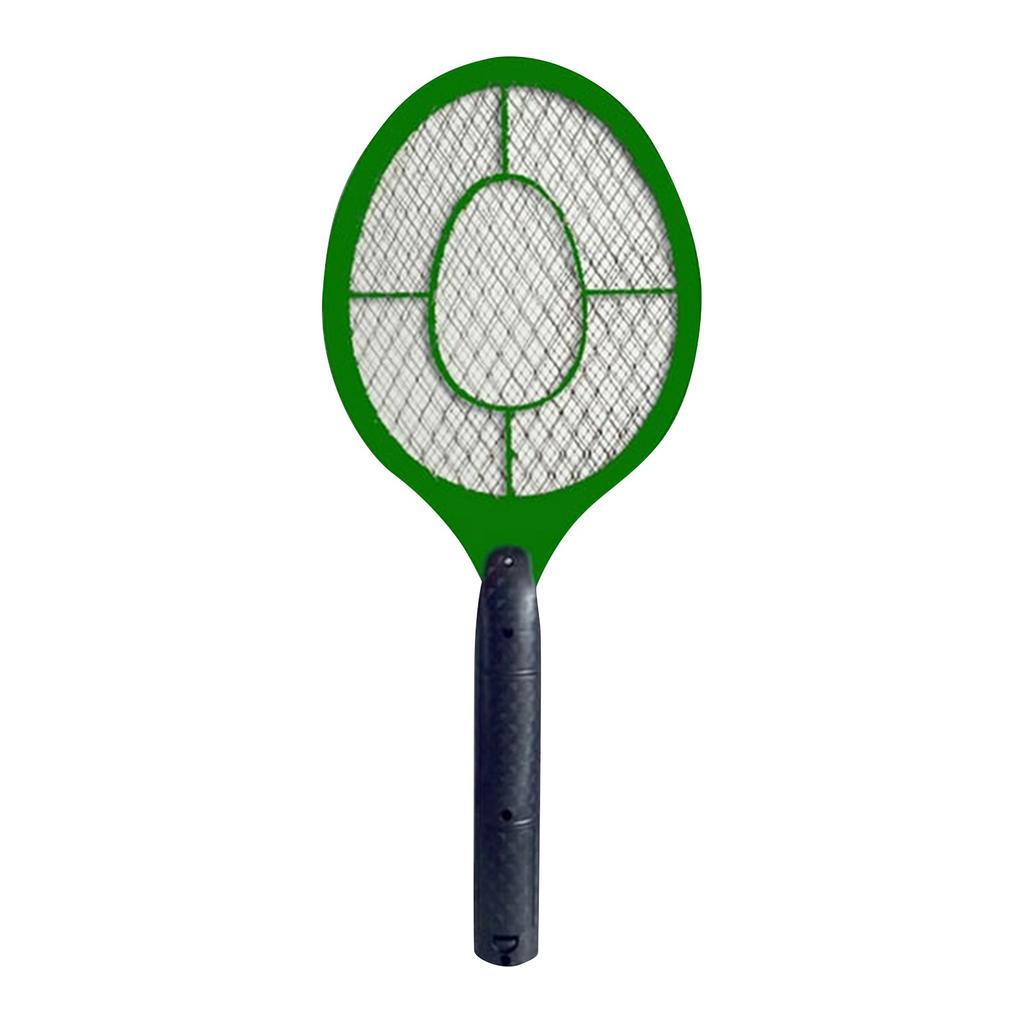Electric Fly  Swatter Outdoor/Indoor For Battery Operated Tennis 2 AA Batteries Not Included Green Mosquitos Killer Pest Control
