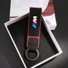Portachiavi in Pelle Scamosciata per Auto Portachiavi Ciondolo Per BMW M E46 E90 E60 F30 G20 X1 X2 X3 X4 X5 X6 X7 Z4 i3 i4 i5 i7 M2 M3 Accessori mkdf86