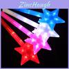 Big Five Pointed Star Glow Stick Multicolor Led Light Up Party Favor For Events