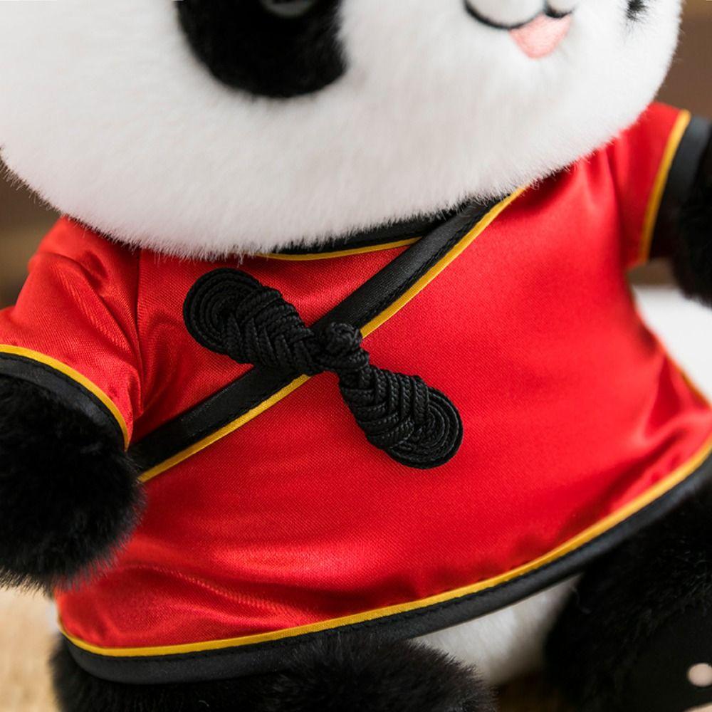 Chinese Style Plush Panda Pendant Soft Pillow Stuffed Animal Toys Panda Plush Toy  for Children