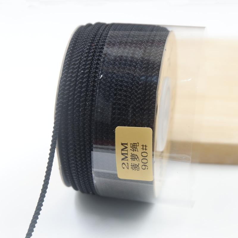 2Mm Pineapple Rope Hand Woven Thread Work In Progress Thread Diy Jadeite Gold Making Bracelet Necklace Rope Jewelry Wire