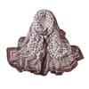 Headscarf Pearl Chiffon Printed Scarf Desert Long Scarf Sunscreen Silk Scarf