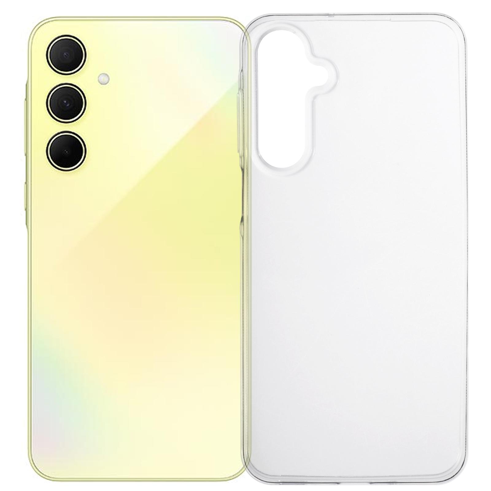 

For Samsung Galaxy A35 5G Case Slim Fit Transparent Soft TPU Phone Cover Style A