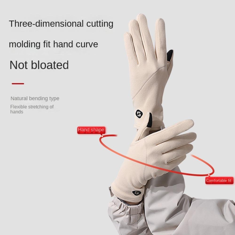 

Бархатные варежки с защитой от пота, противоскользящие кашемировые перчатки, зимние перчатки с длинными пальцами для тренажерного зала