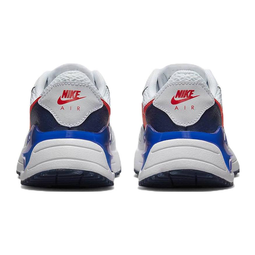 New Nike Air Max SYSTM Cushioning Anti Slip Wear Resistant Breathability Low Top Kids Lifestyle Shoes White Blue Teenagers DQ0284-101