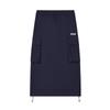 Original Series Classic Versatile Minimalist Style Utility Split Casual Skirt Women Skirts Secret-Mirror-Blue F11W439307FDB