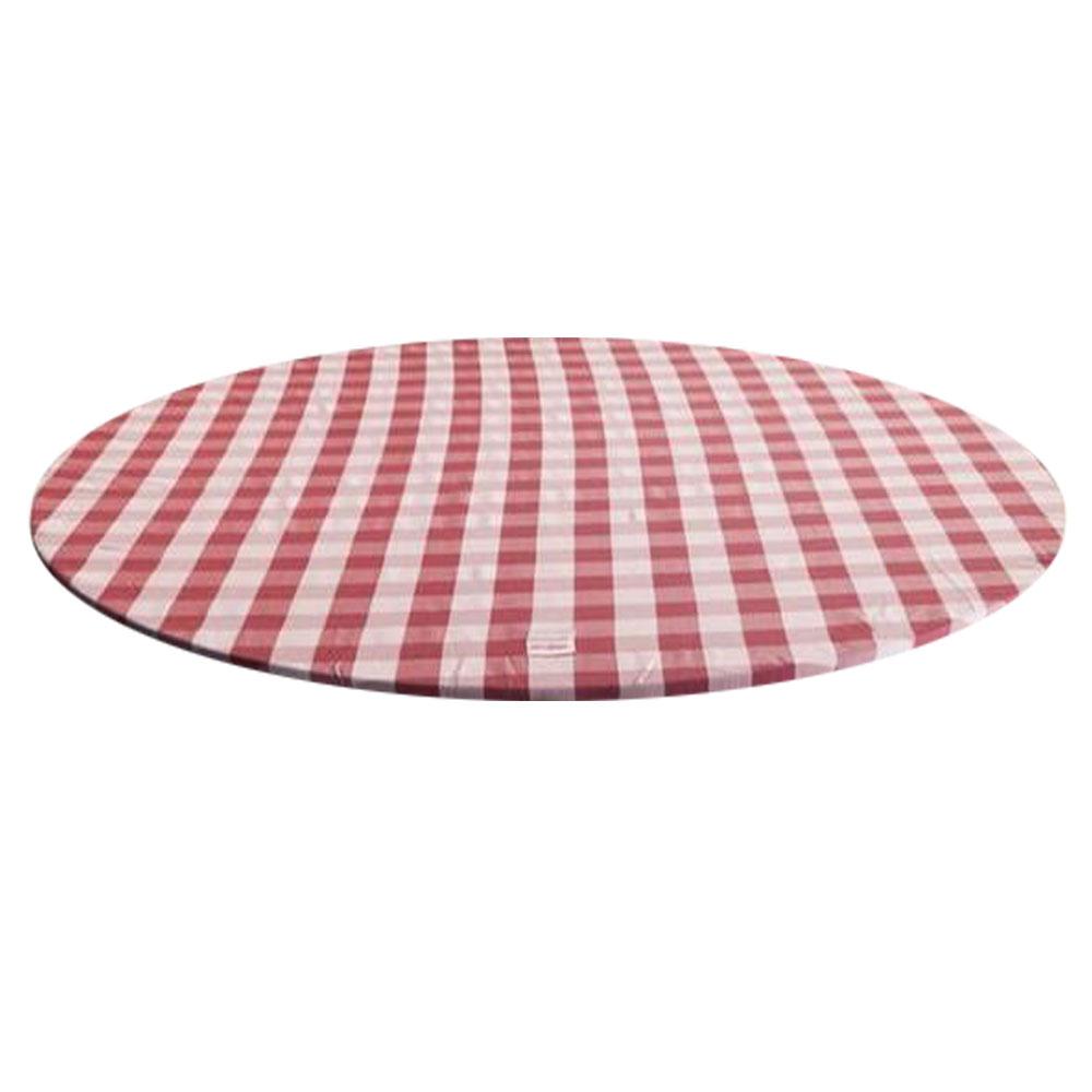Cross Silly Billyz Round Gingham Tablecloth 120cm