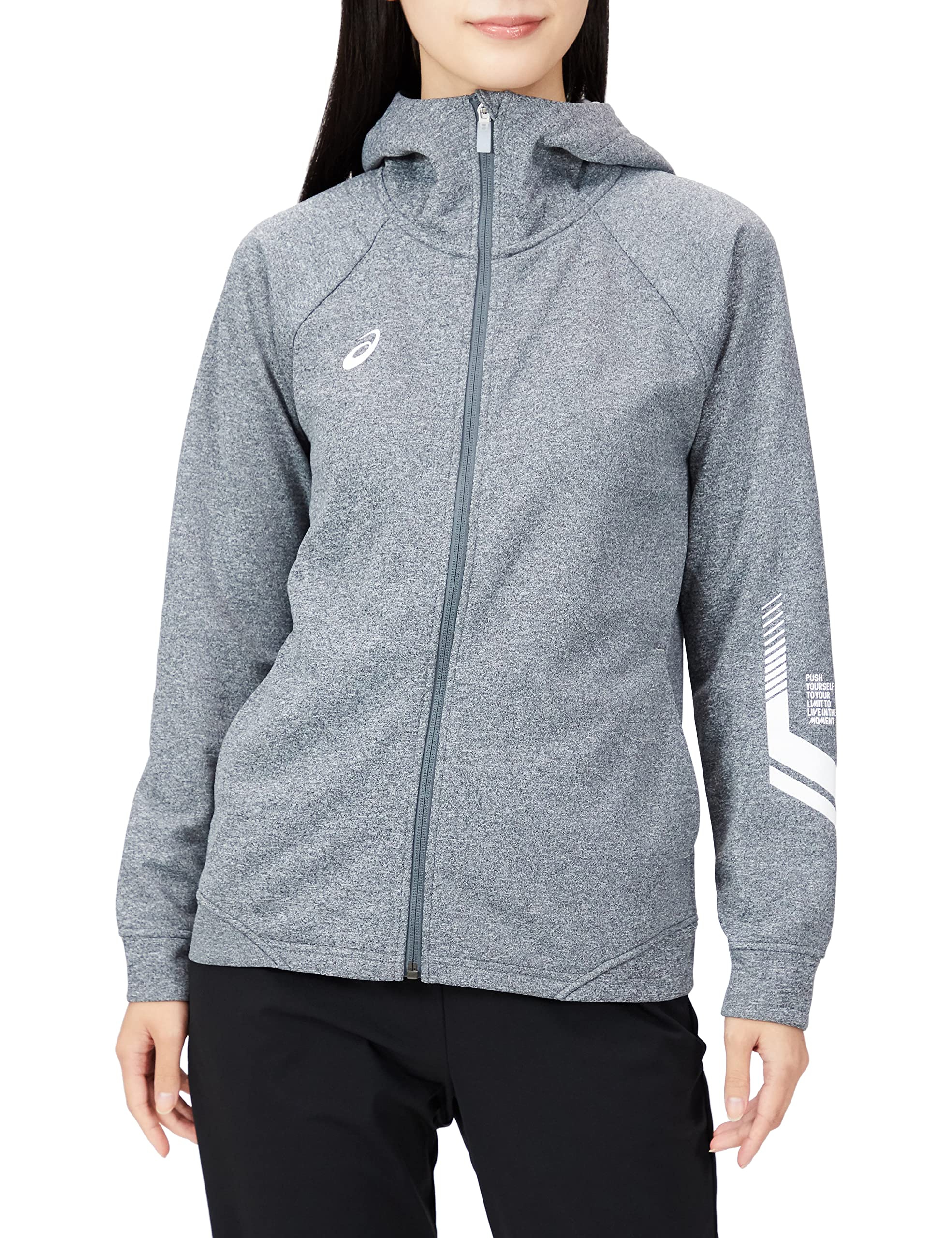 

Training Wear LIMO Dry Sweat Full Zip Hoodie 2032C612 [ASICS] Women s