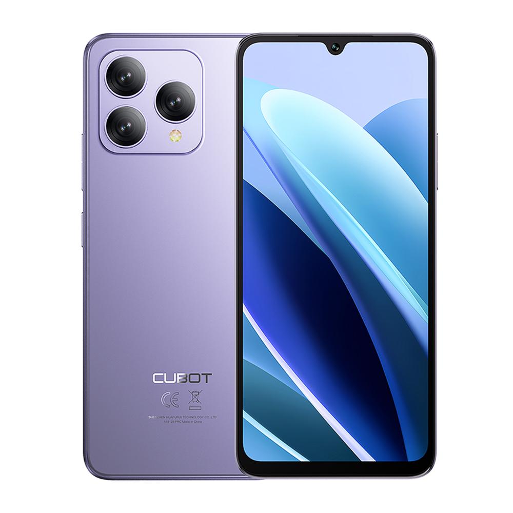 Cubot A40 Smartphone, Android 15, 4GB RAM+256GB ROM, 6,88-tommers 120Hz skjerm, åttekjernet, 48MP kamera, 5100mAh batteri, NFC, ansiktsgjenkjenning