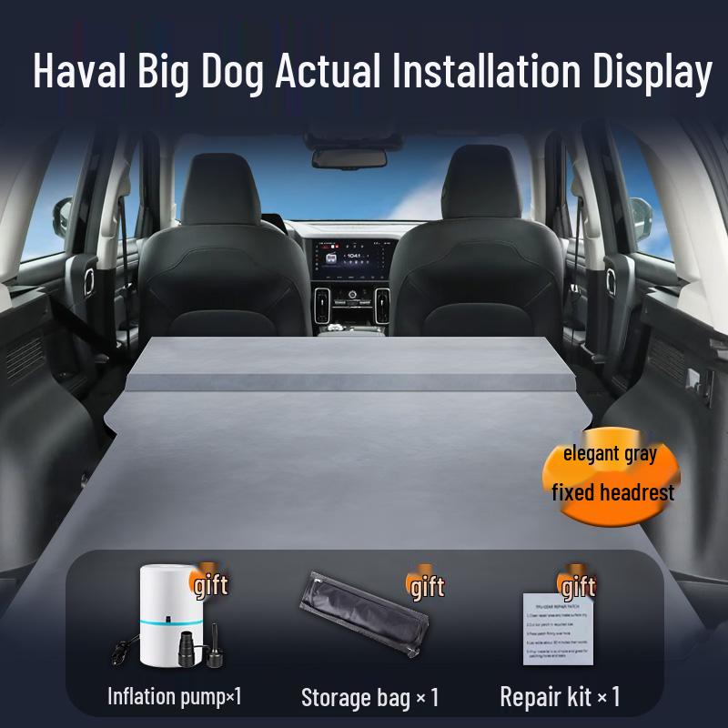Haval Big Dog Car Bed - Second Gen Inflatable Trunk Mattress & Rear Seat Sleeping Pad
