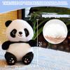 Panda de Plus 25cm Soft Plush Toy Black and White Panda Stuffed Animal Kids Cuddly Toy Birthday Gift