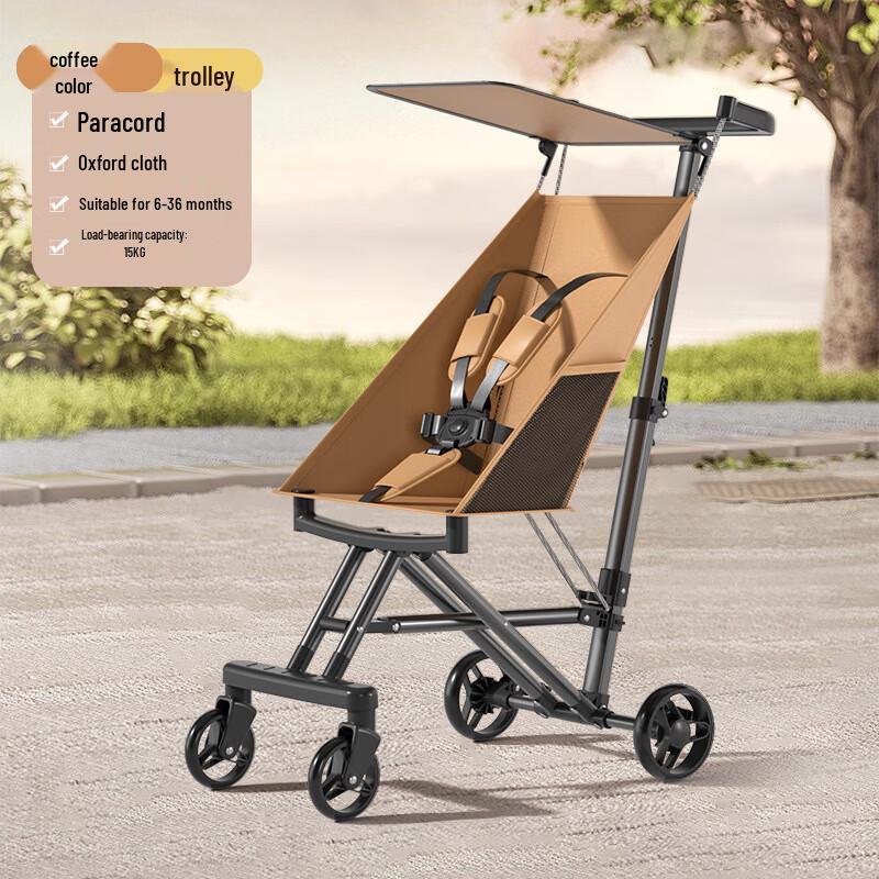 DIANA Lightweight One-Key Fold Baby Stroller